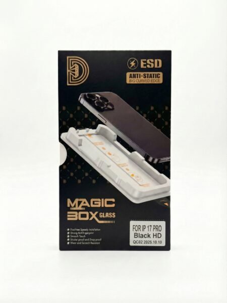 Mythos Tech Essentials Clear Screen Protector for iPhone 17 Pro