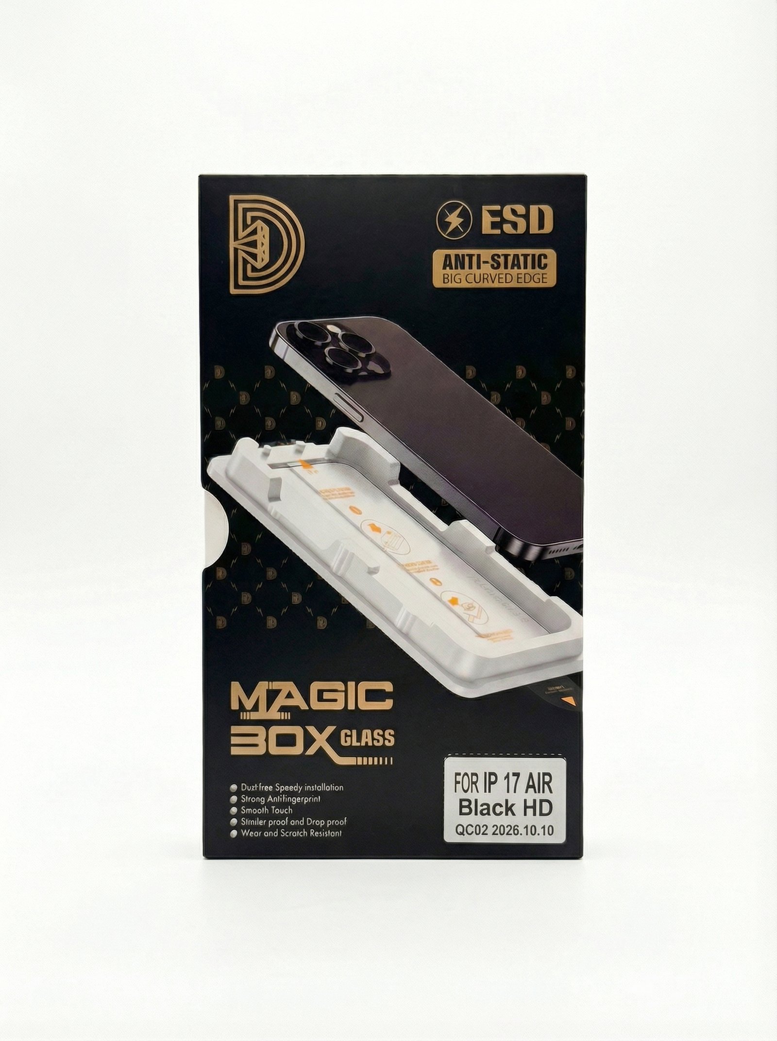 Mythos Tech Essentials Clear Screen Protector for iPhone 17 Air