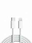 Mythos Tech Essentials USB-C to Lightning 60W Fast Charging Cable – Durable Braided, PD Fast Charge for iPhone & iPad (1M / 2M)