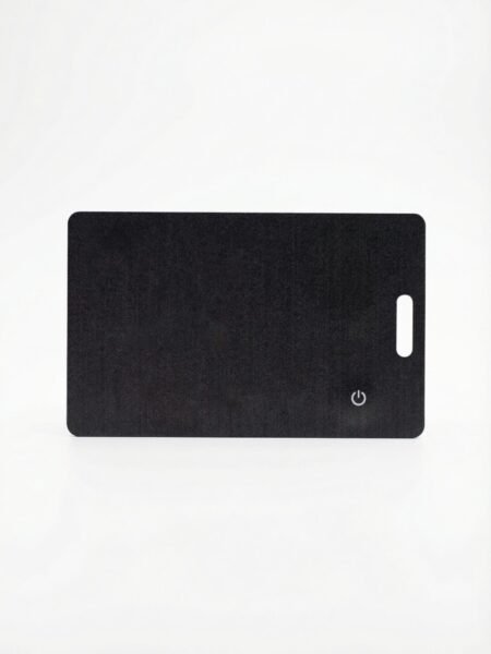 Mythos Tech Essentials Ultra-Slim Wallet Card Tracker – Works with Apple Find My, IPX8 Waterproof