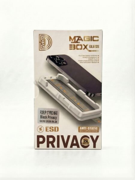 Mythos Tech Essentials Privacy Screen Protector for iPhone 17 Pro Max