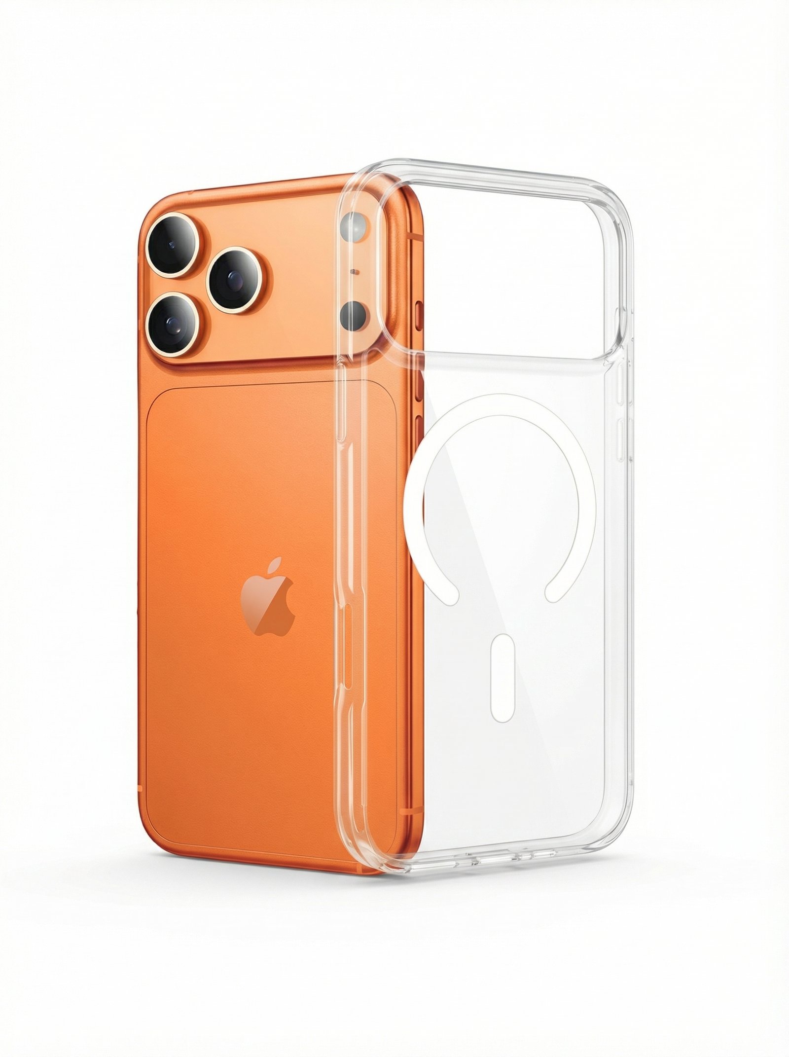 Mythos Tech Essentials Clear MagSafe Case for iPhone 17 Pro (6.3”) – Military Drop Protection, Anti-Yellow Crystal Cover - Image 2